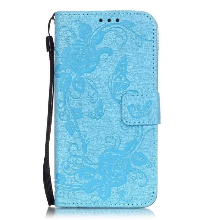 Samsung Galaxy S7 Edge Case, UNEXTATI Wallet Case for Samsung Galaxy S7 Edge, PU Leather Case with Wrist strap... N196