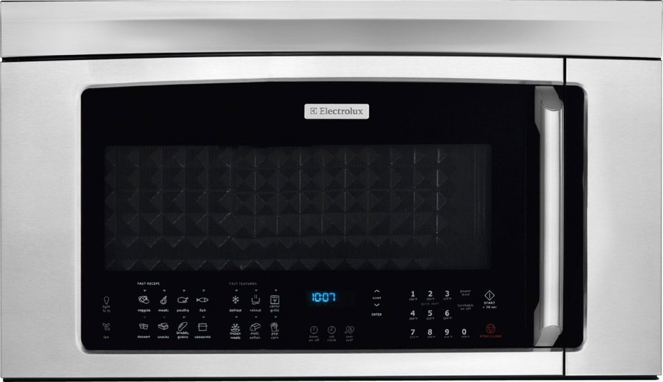 Electrolux EI30BM60MS Over-The-Range Microwave Oven, 1.8-Cubic Feet, Stainless Steel