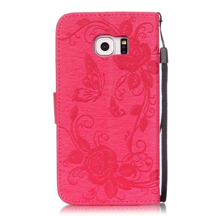 Samsung Galaxy S7 Edge Case, UNEXTATI Wallet Case for Samsung Galaxy S7 Edge, PU Leather Case with Wrist strap... N202
