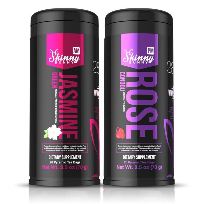 Skinny Bunny Tea Weight Loss & Detox Bundle: Manage Weight, Support Immune System, Healthy Cleanse & Promote Health... N48