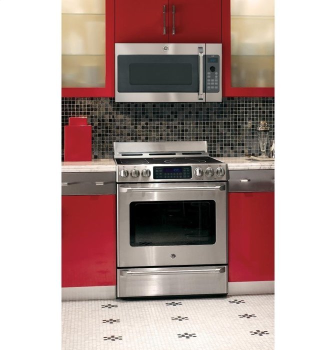 GE CS980STSS Cafe 30" Stainless Steel Electric Smoothtop Range - Convection N2