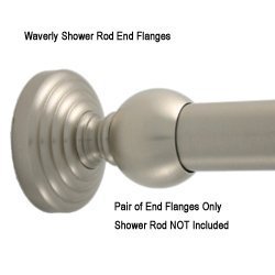 Allied Brass WP-99-PC Shower Curtain Escutcheon, Polished Chrome by Allied Brass