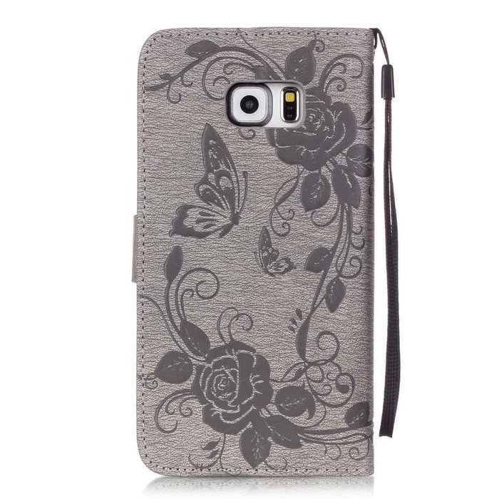 Samsung Galaxy S7 Edge Case, UNEXTATI Wallet Case for Samsung Galaxy S7 Edge, PU Leather Case with Wrist strap... N208