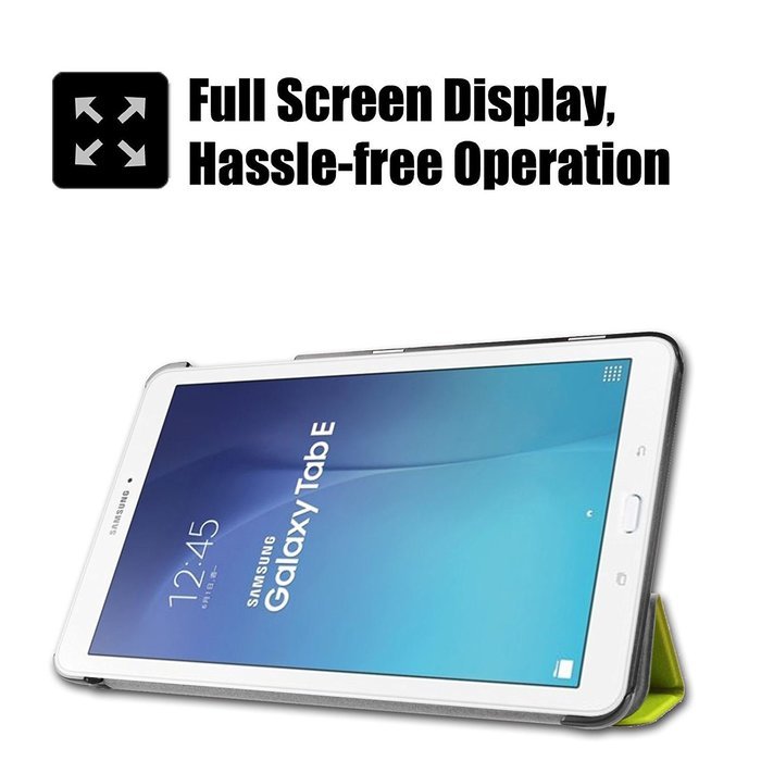 For Samsung Galaxy Tab E 9.6" Case - e-PlanetPro Magnetic closure Luxury QUALITY PU LEATHER Hard Shell PROTECTIVE... N27