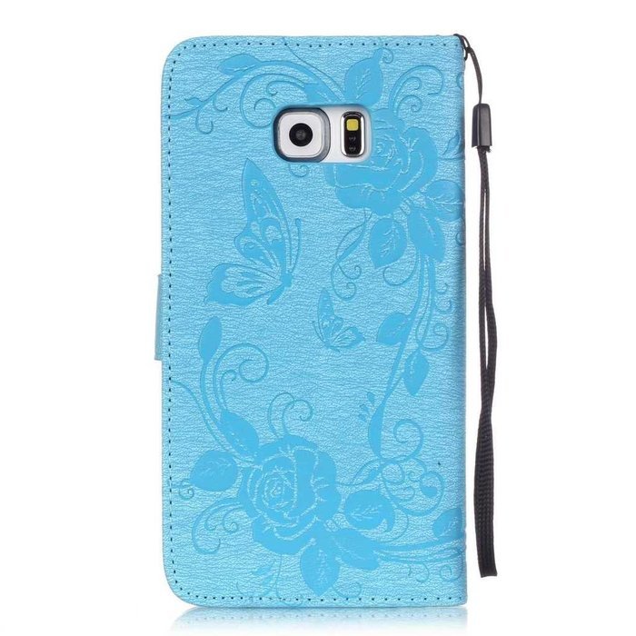 Samsung Galaxy S7 Edge Case, UNEXTATI Wallet Case for Samsung Galaxy S7 Edge, PU Leather Case with Wrist strap... N213