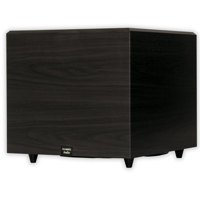 Acoustic Audio RWSUB-6 Down Firing Powered Subwoofer (Black) N7