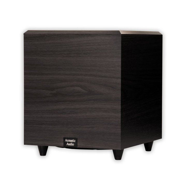Acoustic Audio RWSUB-6 Down Firing Powered Subwoofer (Black) N8