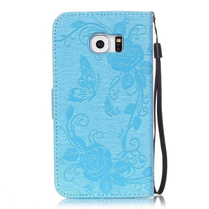Samsung Galaxy S7 Edge Case, UNEXTATI Wallet Case for Samsung Galaxy S7 Edge, PU Leather Case with Wrist strap... N220