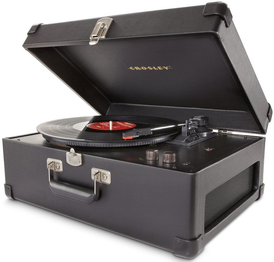 Crosley CR6249A-TA Keepsake Portable USB Turntable with Software for Ripping & Editing Audio, Tan N7