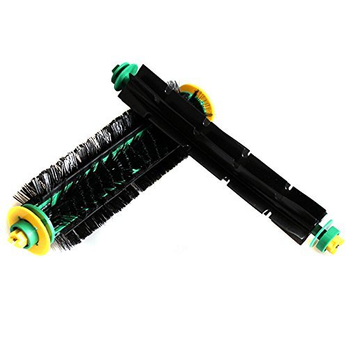 GVDOR Bristle & Beater Brush Combo Pack For iRobot Roomba 500, 600 Series; Bristle Brush part # 81701 & Beater...