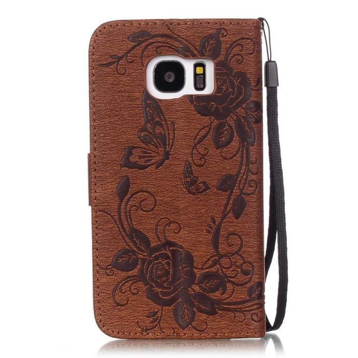 Samsung Galaxy S7 Edge Case, UNEXTATI Wallet Case for Samsung Galaxy S7 Edge, PU Leather Case with Wrist strap... N230
