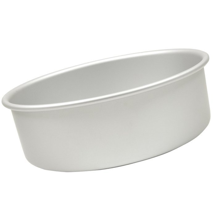 Fat Daddio's Anodized Aluminum Round Cake Pan, 6 Inches by 2 Inches N3