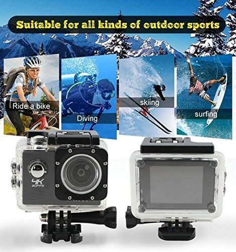 2.0 inch V3 Action Camera 170 Degree Wifi Waterproof Ultra HD 4K Sport DV