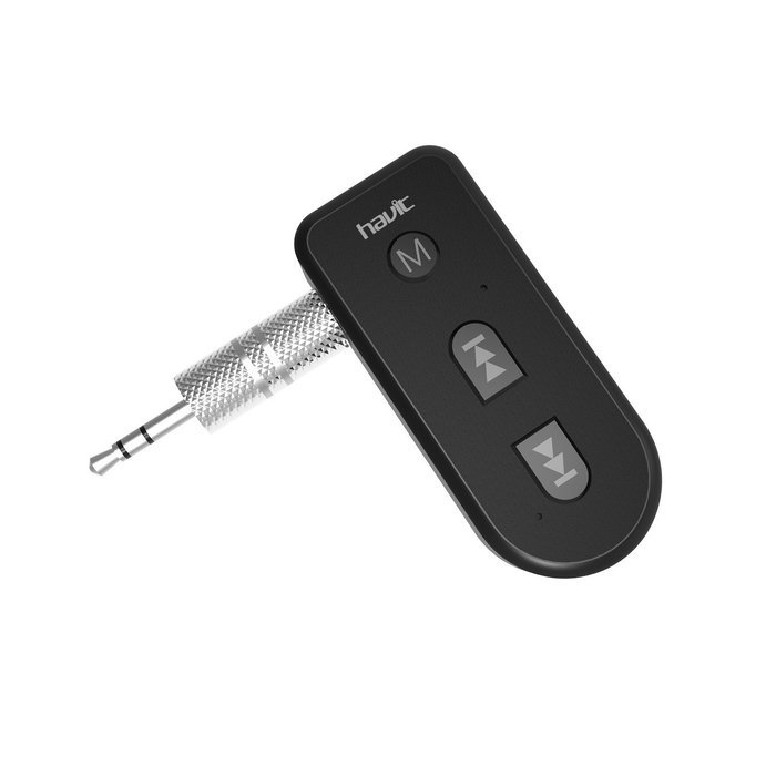HAVIT Bluetooth Receiver, Wireless Audio Receiver&Hands-free Calling Car Kitsfor Home/Car Audio System with 3.5... N3