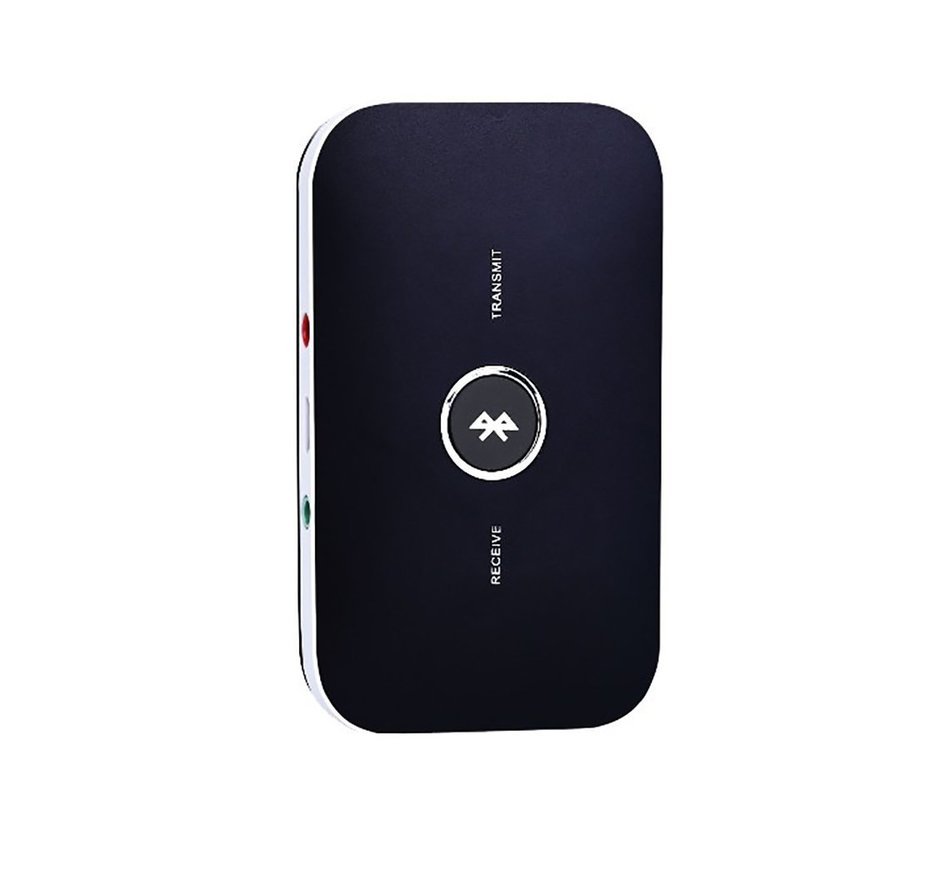 RIOROO Bluetooth Transmitter and Receiver,Portable 2-in-1 3.5MM Wireless Bluetooth Adapter Audio Transmitter and...