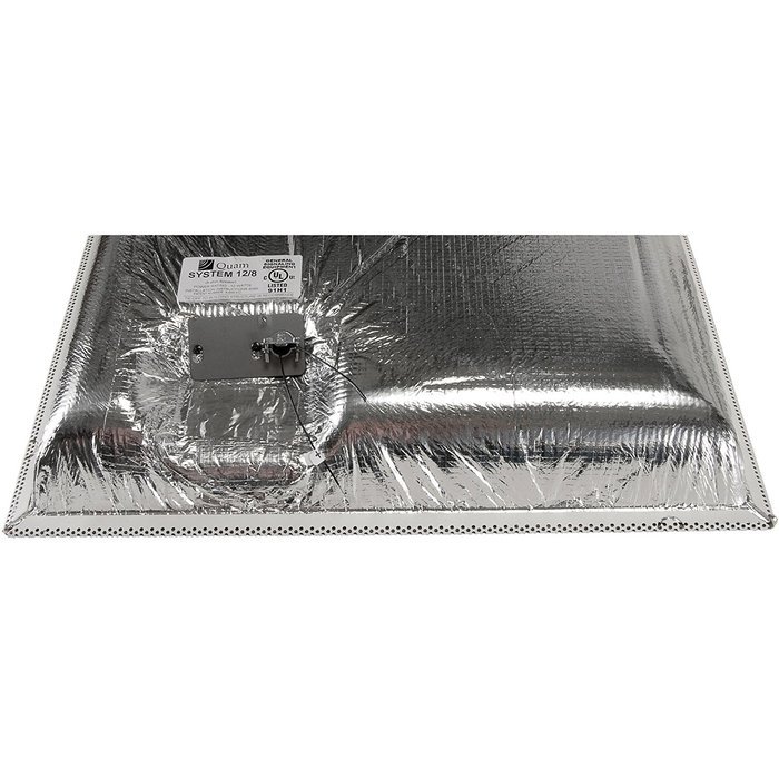 Quam SYSTEM 12/8 24" x 24" Lay-In Ceiling Tile Speaker 8 Ohm N2