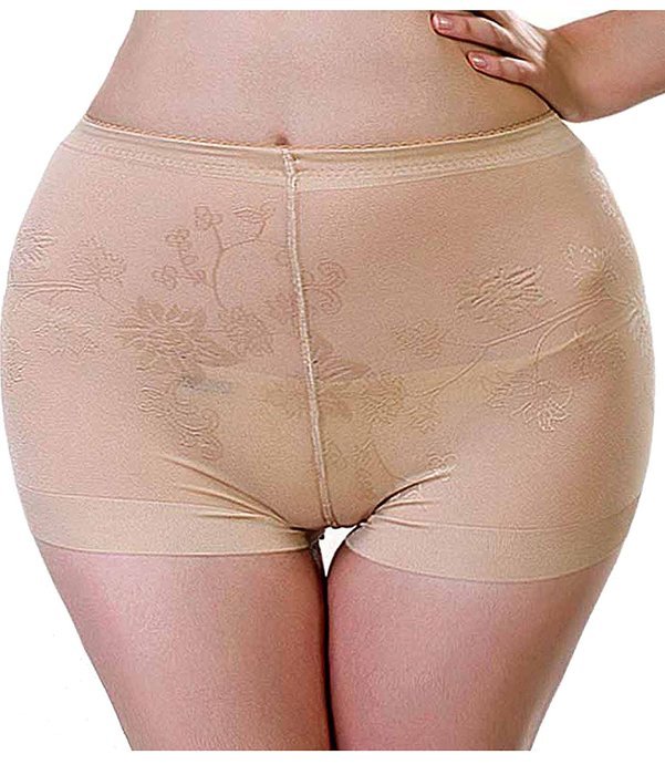 Gotoly Women Lace Padded Seamless Butt Hip Enhancer Shaper Panties Underwear N2