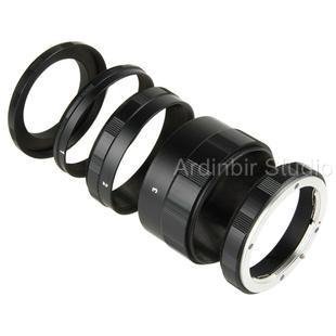 Macro Extension Tube Set for Nikon D90, DX, D90, D40, D60, D80, D70, D40x, D50, D70s, D300s, D700, D300, DX, D200...