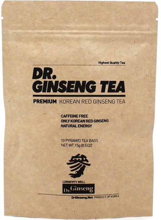 Dr. Ginseng - Premium Korean Red Ginseng Tea - All Day Energy - Reduce Stress - Promote Stamina - Metabolism Boost... N2