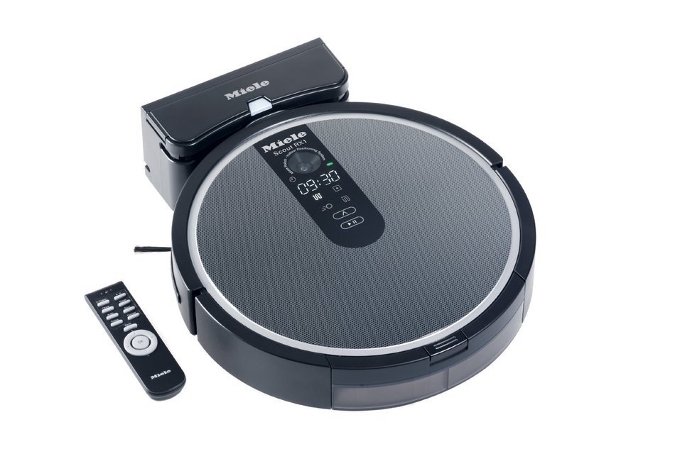 Miele RX1 Scout Robotic Vacuum Cleaner, Cleaning Robot (Complete Set) w/ Bonus: Premium Microfiber Cleaner Bundle