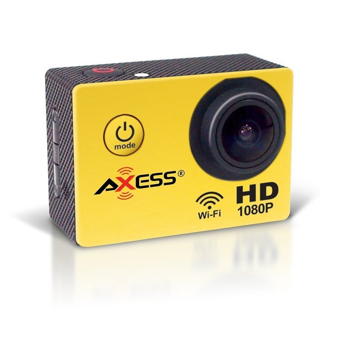 Axess&nbsp; CS3601-BK Sports Action Camera DVR Recorder 720P, Up to 5MP, 140 degree HD Wide-angle with Water Proof... N5