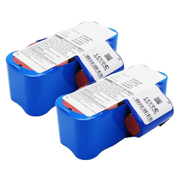 2x Exell EBVB-182 NiMH 14.4V 3000mAh Vacuum Battery Fits HOOVER HSV40 Cordless Handheld Wet & Dry Vacuums. Replaces... N2