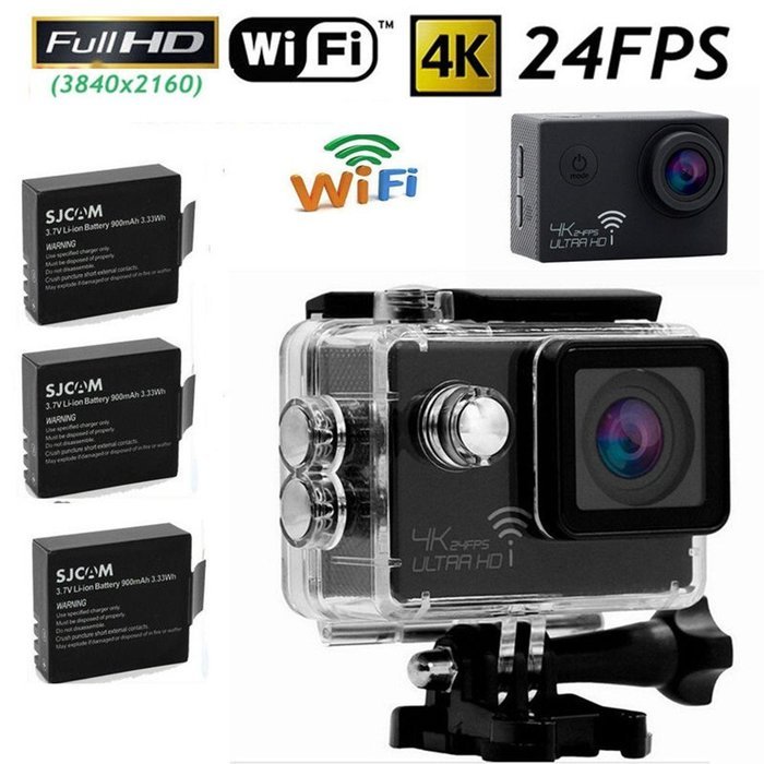 Hopezone Ultra 4K Camera Sport Action Wifi Camera NTK96660 Chipest Sony Sensor Full HD 1080P/60FPS 2.0"LCD Diving...