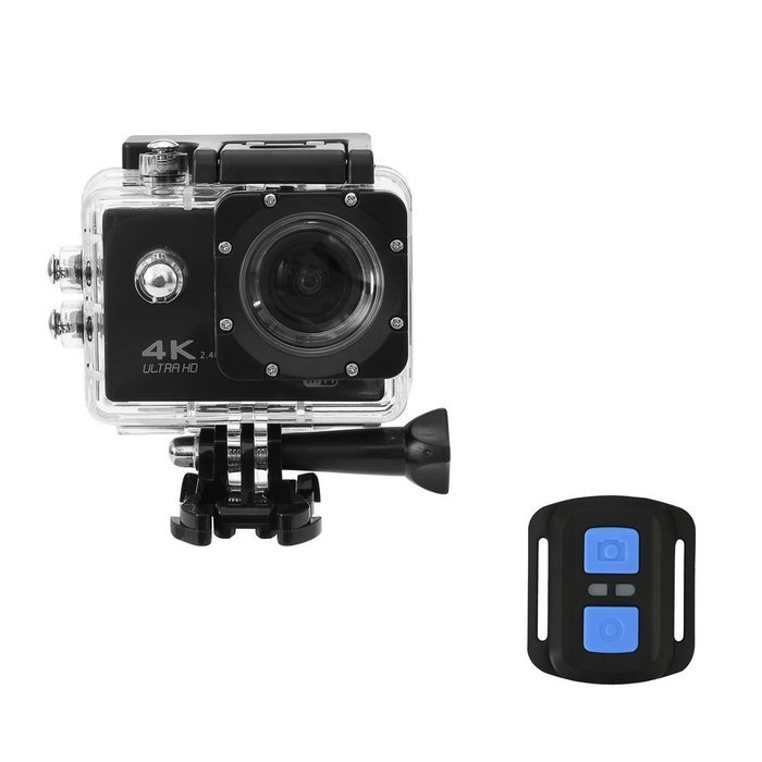 HILLPOW 4K WIFI Sports Action Camera Ultra HD Waterproof DV Camcorder 170 Degree Wide Angle 2 inch LCD Screen...