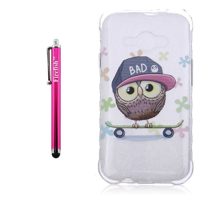 Note 4 Case, Firefish Durable Soft TPU Back Case [Soft-Flex] Drop Protection Scratch-Resistant Cover Skin Protective... N89