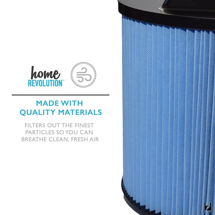 Ridgid VF5000 Comparable 3 Layer High Efficiency Wet & Dry Cartridge Filter, Home Revolution Brand Quality Replacement N7