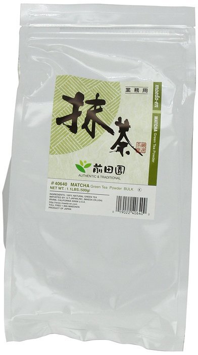 Maeda-En Matcha Powder Bulk, Matcha Green Tea Powder - 1.1 LB Large Bag N3