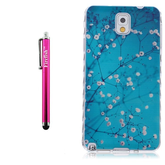 Note 4 Case, Firefish Durable Soft TPU Back Case [Soft-Flex] Drop Protection Scratch-Resistant Cover Skin Protective... N97