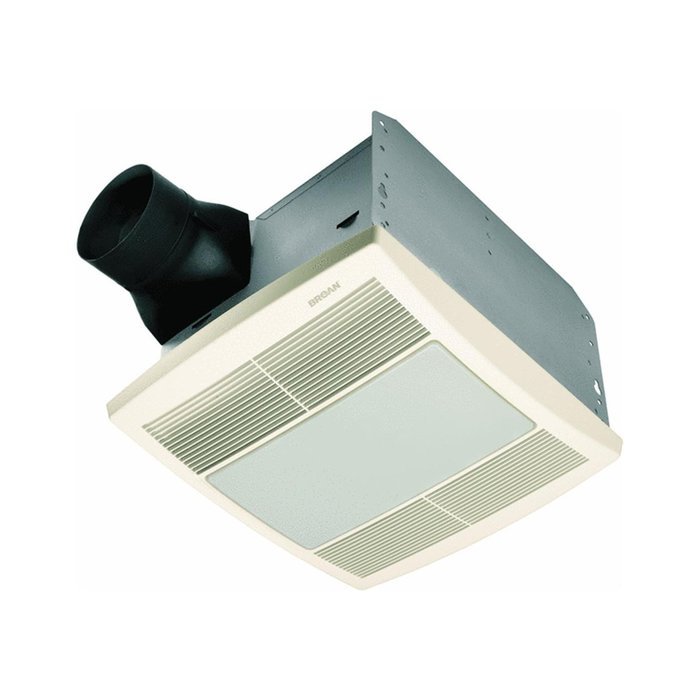 Broan-Nutone QTRE080FLT Ultra Silent Bathroom Fan / Light / Night-Light - ENERGY STAR