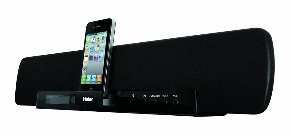 Haier SBC20 20-Inch 2-Channel Soundbar with iPod/iPhone/iPad dock (,2) N2