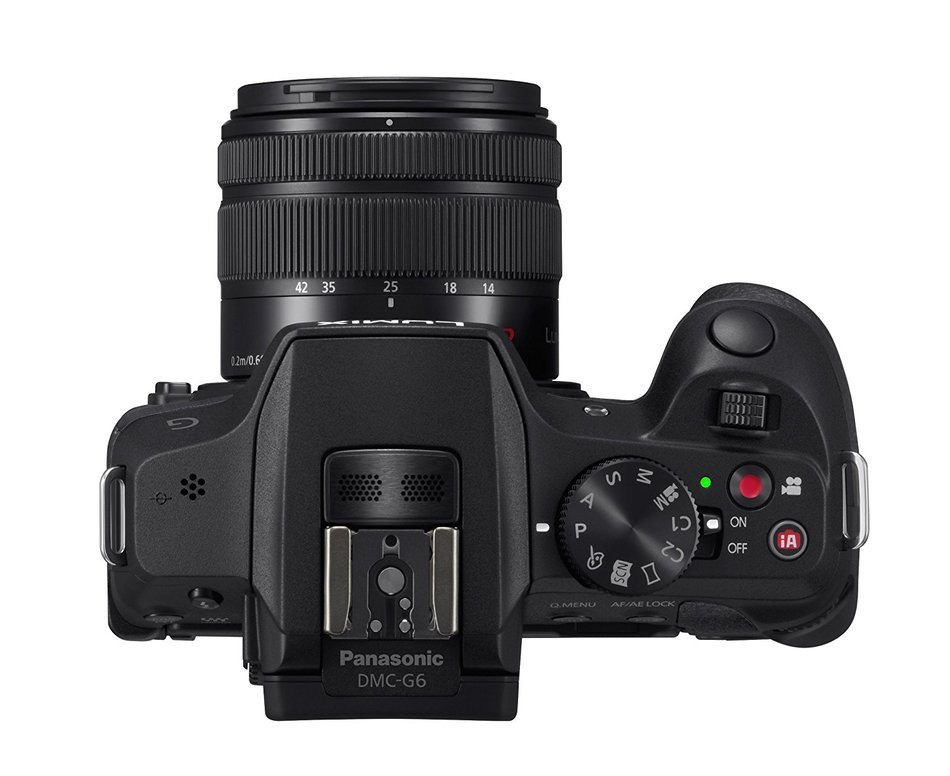 Panasonic Lumix G Series DMC-G6KK Mirrorless Digital Camera with 14-42mm II Lens Kit (Black) N3