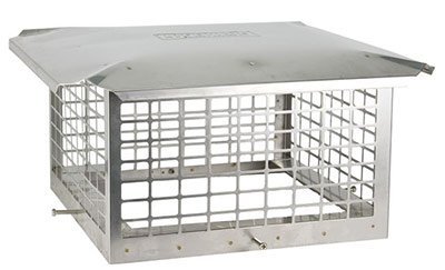 Lifetime Stainless Steel Chimney Cap (13x13)