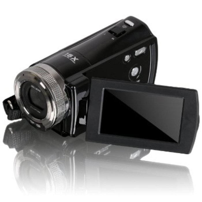 SSstar HDMI 720p 2.7 Inch TFT LCD Rotation Digital Video Camcorder 16.0MP 16X Zoom Camera DV Video Recorder (Black) N3