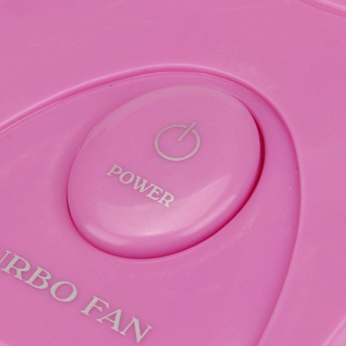Coper portable handheld mini air conditioner cooler fan battery pink