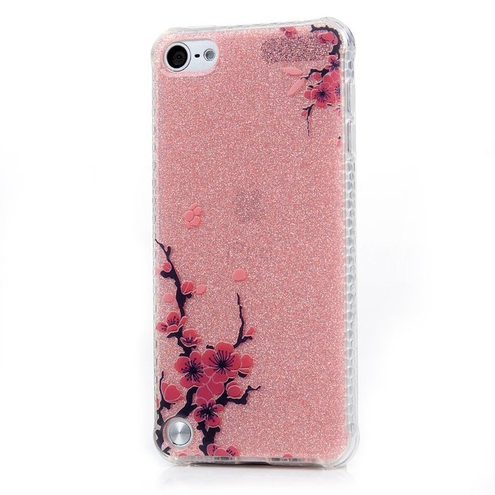 Badalink iPod Touch 5 Case Soft TPU Shockproof Easy Grip Rubber Bumper Frame + PC Back Shell with Color-fading... N17