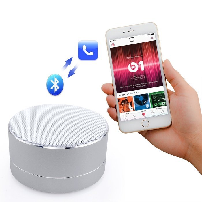 Accering Stereo Bluetooth Music Speaker,Wireless Mini Portable Outdoor Super Bass Sound and FM Radio for iPhone... N16