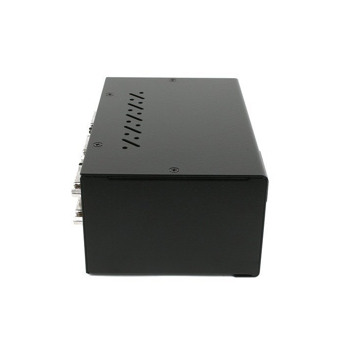 Linkskey 2-Port Dual Monitor DVI/DVI USB KVM + 7.1 Surround/Microphone/USB with Cables (LDV-DM702AUSK) N2