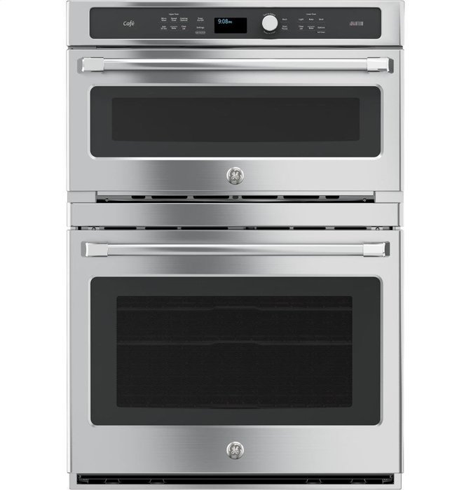 GE CT9800SHSS Advantium 30" Stainless Steel Electric Combination Wall Oven - Convection N2