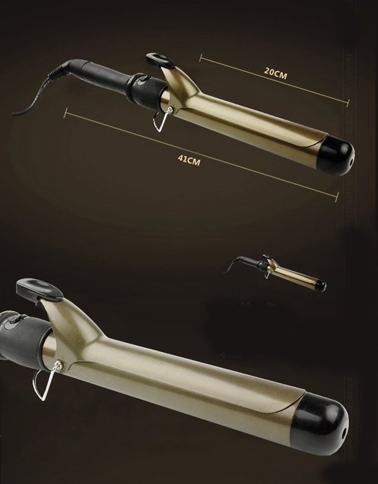 Flee Curling Iron with Multi-Heat Control Ceramic Home Collection Perfect Digital Ceramic Curling (28MM, White)