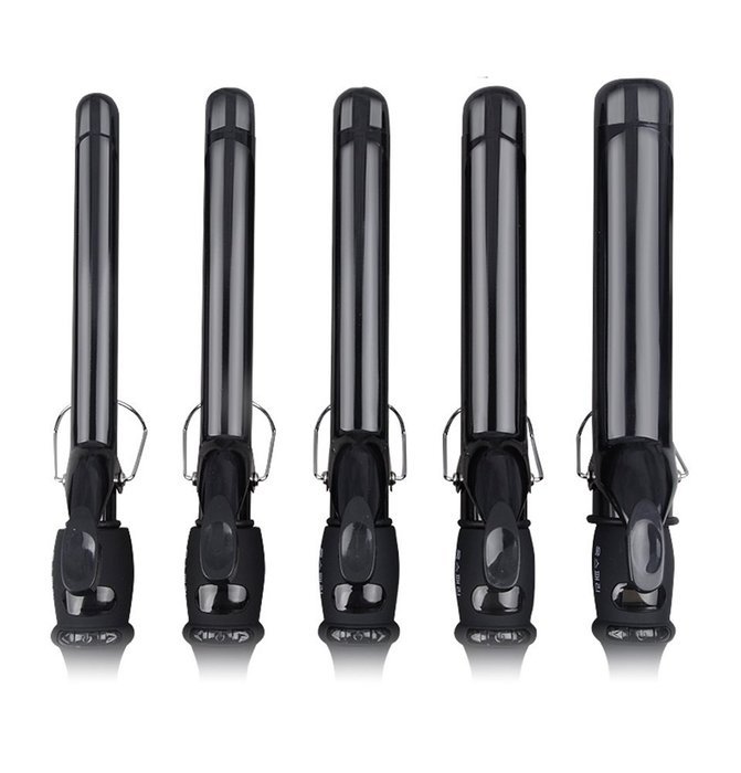 Flee Curling Iron with Multi-Heat Control Ceramic Home Collection Perfect Digital Ceramic Curling (28MM, White) N3