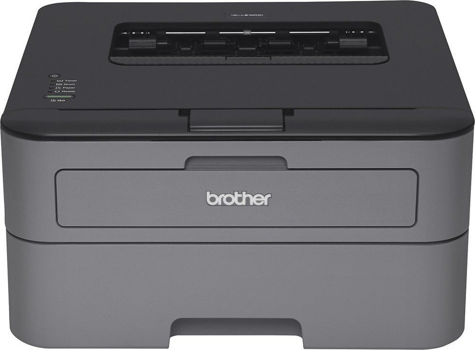 Brother - HL-L2320D Black-and-White Printer - Gray