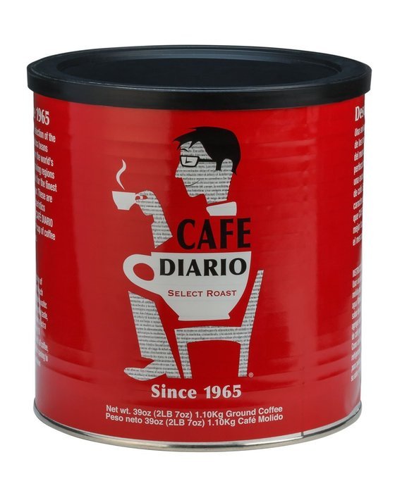 Caf&eacute; Diario Ground Coffee, Decaffeinated, 11 Ounce N2