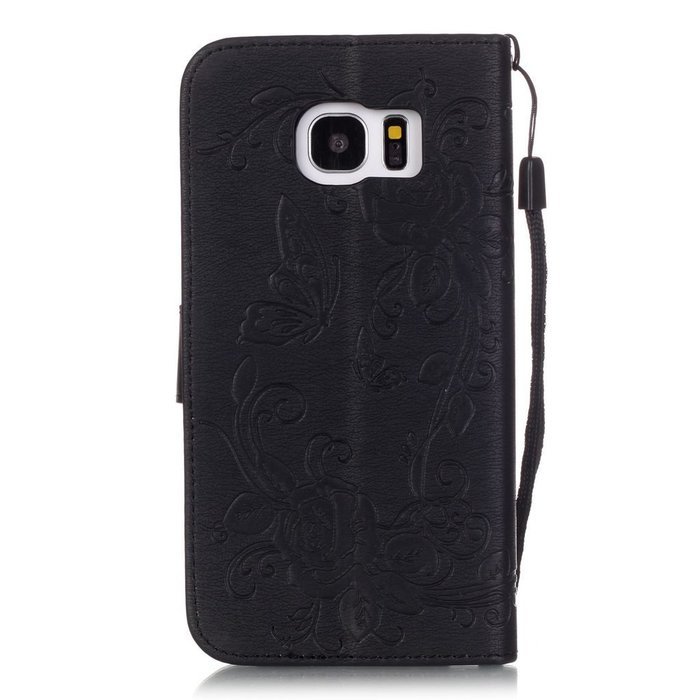 Samsung Galaxy S7 Edge Case, UNEXTATI Wallet Case for Samsung Galaxy S7 Edge, PU Leather Case with Wrist strap... N251