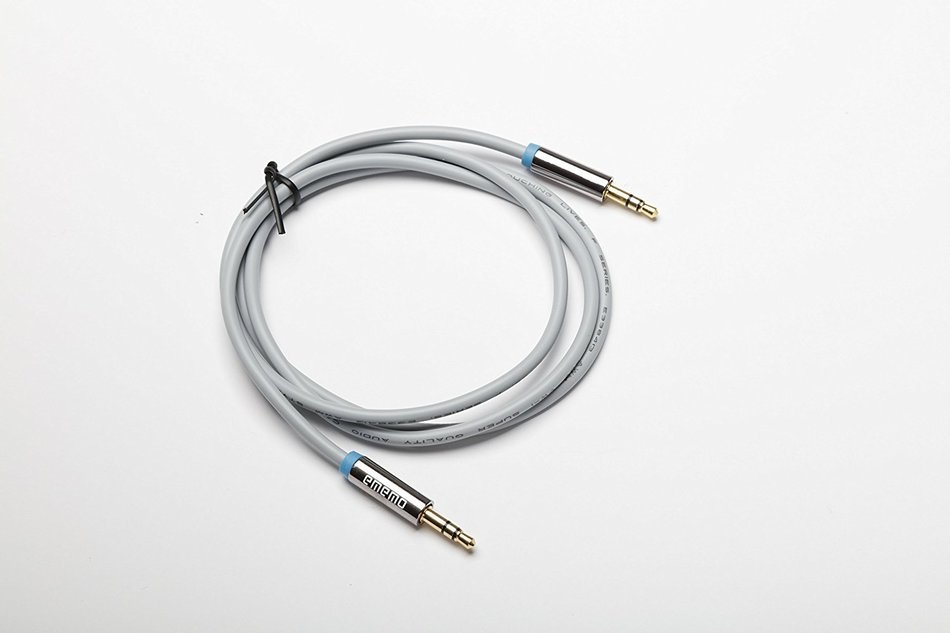 EMEMO&reg; #1 Premium 3FT (BLACK) 3.5 mm to 3.5 mm Stereo Jack Auxiliary Audio Cable - Compatible iPhone/iPod/iPad... N2