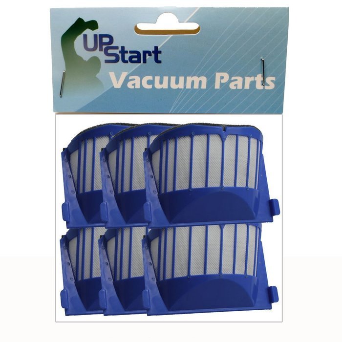 Replacement iRobot Roomba 595 Pet Series Filters - Kit Includes 6 AeroVac Filters