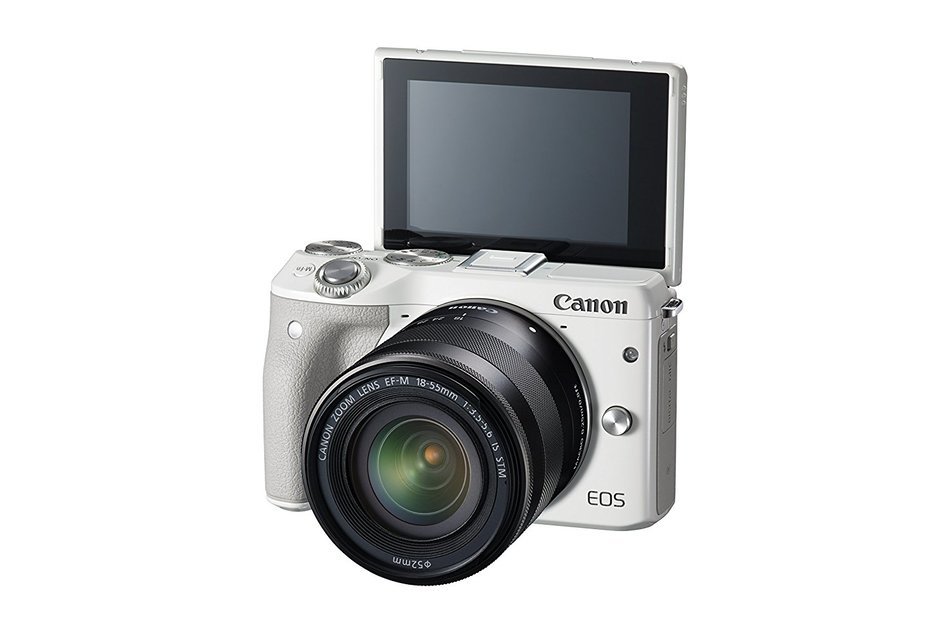 Canon EOS M3 Mirrorless Camera Kit with EF-M 18-55mm Image Stabilization (IS) STM and EF-M 55-200mm Image Stabilization... N11